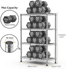 1000 lbs Storage Shelving 4-Tier Utility Shelving Unit Steel Organizer Wire Rack for Home,Kitchen,Office,Chrome (13.7" D x 23.6" W x 53.4" H) by CozyNest Decor