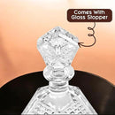 Triangle Whiskey Decanter 650ml – Premium Glass Liquor Decanter with Solid Glass Stopper – Stylish Barware for Bourbon, Scotch & Spirits – Gift-Ready Packaging for Home, Office, Bar, Man Cave Decor by CozyNest Decor