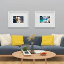 VCK 18x24 Poster Frames 3 Pack White MDF Wood and Polished Plexiglass Frame,Display Pictures in Horizontal and Vertical… by CozyNest Decor