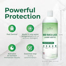 Lice and Bed Bug Laundry Additive - Environmentally Responsible, Odorless, and Stain-Free Liquid Laundry Treatment - Safe for Children and Pets - Any Water Temperature (32 Fl Oz) by CozyNest Decor