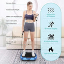 AXV Vibration Plate Exercise Machine Whole Body Workout Portable Mini Vibrate Fitness Platform Lymphatic Drainage Machine for Weight Loss Shaping Toning Wellness Home Gyms Workout (Mini) by CozyNest Decor