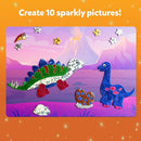 Skillmatics Foil Fun - Dinosaurs, No Mess Art for Kids, Craft Kits & Supplies, DIY Creative Activity, Travel Toys, Gifts for Boys & Girls Ages 4, 5, 6, 7, 8, 9 by TinyTreasures Baby Boutique