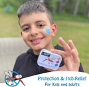 Moskinto The Original Mosquito Itch Relief Patches for Kids & Adults, Bug Bite Patches Soothe Swelling & Itching, Anti Itch Bug Bite Relief, Suction Tool Alternative, Family Pack, 42 Count, Pack of 2 by TinyTreasures Baby Boutique