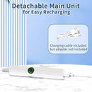 Electric Toilet Brush, HKFIF Toilet Brush with Holder, 360 Degree Powerful Cleaning Easily Eliminate Stains and Residue, 2 Speeds Rechargeable Motorized Toilet Scrubber by CozyNest Decor