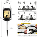 YJFWAL Solar Cat & Butterfly Lanterns Outdoor Waterproof - Cat Lover Unique Birthday Mothers Day Gifts for Women Mom Grandmom , LED Hanging Mason Jar Fairy Lights for Garden Yard Patio Decor by GreenHaven Gardens