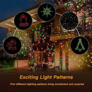 Christmas Lights Projector Outdoor, Waterproof Christmas Laser Lights with Remote Control for Outdoor Outside Christmas Decorations Farmhouse Christmas Decor by GreenHaven Gardens