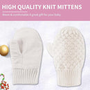 Baby Knit Mittens Toddler Boys Girls Gloves Winter Infant Newborn No Scratch Mitten 0-3 Years by TinyTreasures Baby Boutique