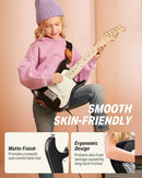 Donner 30 Inch Kids Electric Guitar Beginner Kits ST Style Mini Electric Guitar for Boys Girls with Amp, 600D Bag, Tuner, Picks, Cable, Strap, Extra Strings, DSJ-100, Black by TinyTreasures Baby Boutique