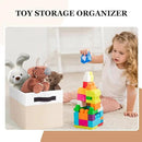 6 Pack Large Toy Box Chest, Collapsible Sturdy Toy Storage Organizer Bins Baskets for Kids, Boys, Girls, Nursery, Playroom, Shelf Baskets for Lego Puzzle Balls, Game Organizer (14L*10W*9.5H) by CozyNest Decor