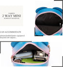 KL928 Girls Bowknot Polka Dot Cute Mini Backpack Small Daypacks Convertible Shoulder Bag Purse for Women by TinyTreasures Baby Boutique