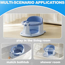 Baby Bath Seat, Baby Bath Seat for 6 Months & Up, Baby Bathtub Seat with Secure Suction Cups, Non-Slip Infant Bath Seat,Blue by TinyTreasures Baby Boutique