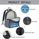 Toddler Backpack for Boys 3-8: Preschool Kindergarten Backpack - Cute Kids Backpacks for Boys-Robot by TinyTreasures Baby Boutique