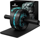 VINSGUIR Ab Roller Wheel, Abs & Core Workout Equipment for Home Gym with Knee Pad Accessories, Abdominal Wheel for Full-body Strength Training by CozyNest Decor