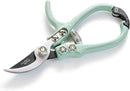 Modern Sprout Hand Pruners - Lightweight Pruning Shears W/Easy Lock- Gardening Scissors - Bypass Sharp Carbon Steel Blade - Rust Resistant - Garden Tools - Reusable Holster - Green by GreenHaven Gardens