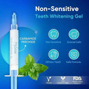 MySmile Teeth Whitening Kit for Sensitive Teeth with LED Light, 10 Min Non-Sensitive Fast Tooth Whitener, 3 Carbamide Peroxide Whitening Gel, Powerful Formula, Enamel Safe by CozyNest Decor