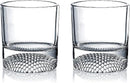 The Wine Savant Golf Ball Whiskey Glasses Set of 2-8oz Golf Gifts (2 pack)