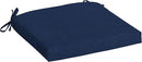 Arden Indoor/Outdoor Seat or Rocking Chair Cushion, 19 x 18, Water Repellent, Rain Proof, Fade Resistant Cushion for Rocking or Dining Chairs Sapphire Blue Leala by GreenHaven Gardens