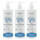Baby Jolie Baby Body Wash, Kids Hair and Body Wash for Babies & Newborn 2-in-1, Shampoo + Soap | 7.5oz | 221ml (3) by TinyTreasures Baby Boutique