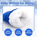 BAVST Baby Toddler Winter Mittens Girls Warm Fleece Lined Gloves Kids Sherpa Lined Mittens for Boys by TinyTreasures Baby Boutique