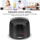 Conor White Noise Machine, Sleep Sound Machine - 24 High Fidelity Soothing Fan & White Noise Sounds, Timer & Memory Feature, Portable Office Privacy or Travel Sleep Therapy for Baby, Kids, Adults by TinyTreasures Baby Boutique
