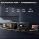 Portable Power Station 2400W, 1843Wh LiFePO4 Solar Generator UPS Home Battery Backup Power w/4 2400W AC Outlets (4800W Peak),2 PD100W, 2Hrs Fast Charging for Outdoor Camping, RV Travel,Emergency by TinyTreasures Baby Boutique