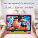 Kids Tablet,Android 15 Tablet with HD Display,10.1 inch,Parental Control & Kids Mode, Octa-Core, GMS Certified,20GB RAM 64GB ROM,1TB Expandable, 5000mAh Battery, Dual Camera, Protective Case,Pink by TinyTreasures Baby Boutique