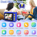 GKTZ Kids Camera - Waterproof Underwater Camera for Kids, Christmas Birthday Gifts for Boys Age 3-12, 1080P HD Children Digital Action Camera, Pool Toys for Kids Age 4-12 by TinyTreasures Baby Boutique