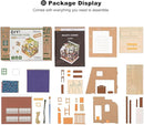 Rolife DIY Miniature House Kit Miller's Garden, Tiny House Kit for Adults to Build, Mini House Making Kit with Furnitures, Halloween/Christmas Decorations/Gifts for Family Friends (Miller's Garden) by TinyTreasures Baby Boutique