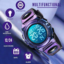 Kids Watch,Boys Watch for 3-15 Year Old Boys,Digital Sport Outdoor Multifunctional Chronograph LED 50 M Waterproof Alarm Calendar Analog Watch for Children with Silicone Band,Kids Gift by TinyTreasures Baby Boutique