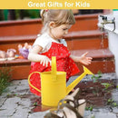 Finderomend Metal Watering Can 1.5L/51oz, Iron Art for Outdoor Plants, Yellow by GreenHaven Gardens