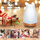 300ML Diffuser Essential Oil Diffuser Remote Control Aromatherapy Diffuser Mist Humidifiers with 7 Color LED Lights for Bedroom Office House Kitchen Yoga by TinyTreasures Baby Boutique
