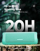 Bluetooth Speaker with HD Sound, Portable Wireless, IPX5 Waterproof, Up to 20H Playtime, TWS Pairing, BT5.3, for Home/Party/Outdoor/Beach, Stocking Stuffers, White Elephant Gifts for Adults (Teal) by TinyTreasures Baby Boutique