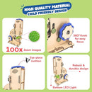 Smartivity Microscope 100x Zoom STEM Toy for Kids Age 8 to 14 Years Old | Cool Birthday Gifts Ideas for Boys & Girls | DIY Science Toys for 8,9,10,11,12,13,14 Years I Wooden Engineering Game by TinyTreasures Baby Boutique