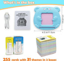 MAYAPHILOS 510 Words English and Korean Talking Flash Cards Bilingual, Educational Toy, Korean Language Learning Toys Pocket Speech for Toddlers by TinyTreasures Baby Boutique