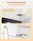 HAVA 2025 NEW Upgraded Countertop Dishwasher with Water Softener and Enhanced Energy Efficiency, Portable Dishwasher with 8 Wash Programs, Child Lock & Delayed Start Function, No Installation Needed by TinyTreasures Baby Boutique