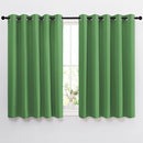 NICETOWN Bedroom Blackout Curtains and Drapes - Window Treatment Thermal Insulated Solid Grommet Blackout Draperies for Bedroom (Forest Green, Set of 2, 66 by 54 Inch) by TinyTreasures Baby Boutique