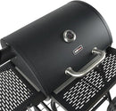 Grill Boss 23 Inch Charcoal Barrel Grill with Adjustable Grate, Large Cooking Area, Black by GreenHaven Gardens
