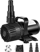 VIVOSUN 1600 GPH Submersible Water Pump with Barrier Bag, 100W Pond Pump, Ultra Quiet Aquarium Pump with 14FT. Lift Height for Pond, Waterfall, Fish Tank, Statuary, Hydroponic by GreenHaven Gardens
