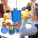 Bento Lunch Box Set With 10oz Soup Thermo, Leak-proof Lunch Containers with 4 Compartment, Kids Hot Thermo Food Jar/Insulation Lunch Bag, Food Containers for School（Dinosaur） by TinyTreasures Baby Boutique
