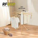 Clothes Drying Rack Tripod,Laundry Hanger Dryer Rack,Portable Drying Rack,Outdoor Clothes Rack-Drying Rack Clothing Laundry Bedroom Household Wooden-16rods by CozyNest Decor