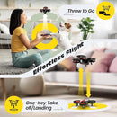 Holy Stone Mini Drone for Kids and Beginners RC Nano Quadcopter Indoor Small Helicopter Plane with Auto Hovering, 3D Flips, Headless Mode and 3 Batteries, Great Gift Toy for Boys and Girls, HS210 Red by TinyTreasures Baby Boutique