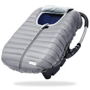 Orzbow Winter Car Seat Cover - Baby Car Seat Cocoon Cover for Boys & Girls, Warm Carseat Canopy Cover to Protect Baby from Wind, Rain & Snow, Waterproof, Universal Fit for Infant Car Seat, Light Grey by TinyTreasures Baby Boutique