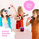 Move2Play, Karaoke Machine for Kids | Includes 20+ Kid Songs | 2 Microphones | Connect with Bluetooth | 3, 4, 5, 6, 7+ Year Old Gift | Toy for Girls, Boys, & Toddler | Birthday Present by TinyTreasures Baby Boutique