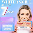 Teeth Whitening Strips White Strip - 28 Pcs Sensitive Whiten Stripe, Natural Enamel Safe Non-Slip Dry Product,30 Minutes Fast Effects Tooth Whitener,14 Treatments Mint Kit for Home Family Travel Work by CozyNest Decor