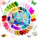 Air Dry Clay 102 Colors, Modeling Clay for Kids, Model Magic Clay, DIY Molding Clay Kit with Sculpting Tools, Soft and Non-Sticky, Arts and Crafts Gift for Boys Girls Kids by TinyTreasures Baby Boutique