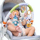 TUMAMA Baby Stroller Arch Toy,Portable Baby Mobile for Bassinet,Newborn Sensory Hanging Rattle Arch Toy for Babies Infants 0-12 Months by TinyTreasures Baby Boutique