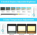 Phylosal Rechargeable A4 LED Light Pad with Built-in Stand, Magnetic Tracing Light Box for Drawing, Diamond Art Light Board with Side Button, Super Bright Light Table for Diamond Painting, Sketching by TinyTreasures Baby Boutique
