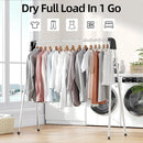 APEXCHASER Clothes Drying Rack Foldable, Stainless Steel Laundry Drying Rack Collapsible, Clothes Hanger for Sweater Baby Clothes Towel for Indoor & Outdoor, Portable Clothes Airer for Travel by TinyTreasures Baby Boutique