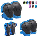 Knee Pads for Kids Knee Pads and Elbow Pads Toddler Protective Gear Set Kids Elbow Pads and Knee Pads for Girls Boys with Wrist Guards 3 in 1 for Skating Cycling Bike Rollerblading Scooter by TinyTreasures Baby Boutique