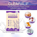 CLEARALIF Laundry Detergent Sheets, Lavender, 64 Load, CLEARALIF Laundry Detergent Strips Eco Friendly & Hypoallergenic by CozyNest Decor